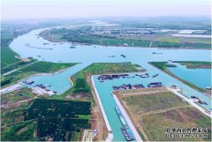 凤阳至五河临淮观淮河公路大桥施工新进展。